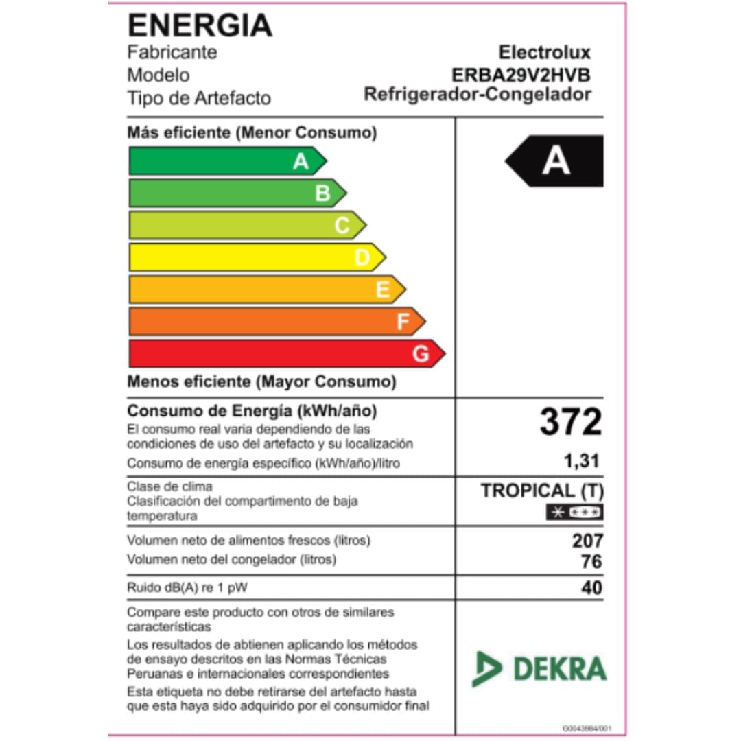 Refrigeradora Bottom Freezer Electrolux No Frost Inverter 285L ERBA29V2HVB - 8