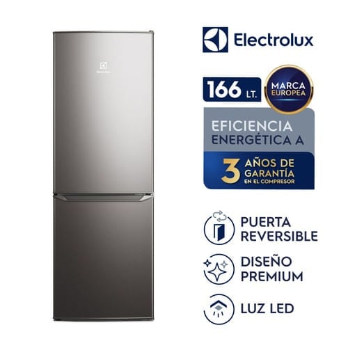 Refrigerador Electrolux Bottom Freezer Frost 166L ERB162HS - 1