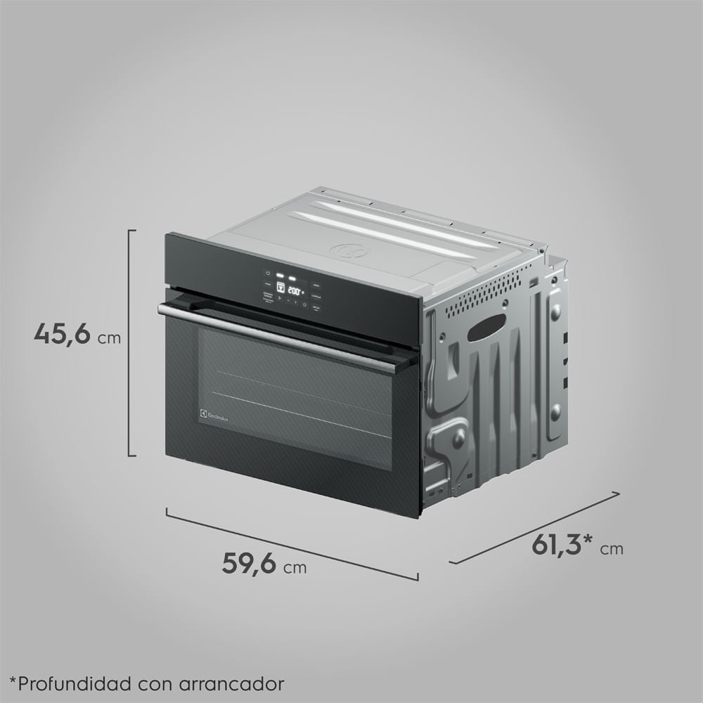 Horno Empotrable Eléctrico 50L Panel digital Electrolux OE5EA - 3