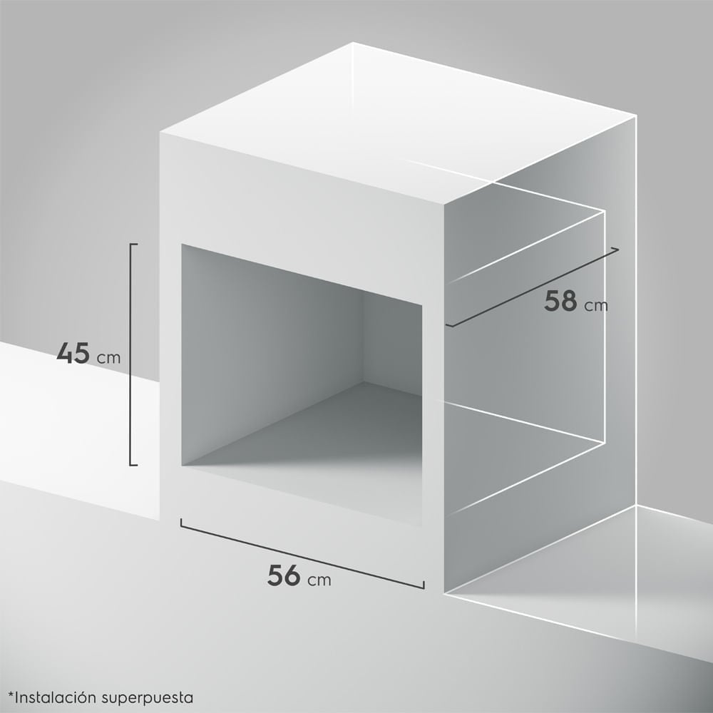 Horno Empotrable Eléctrico 50L Panel digital Electrolux OE5EA - 4