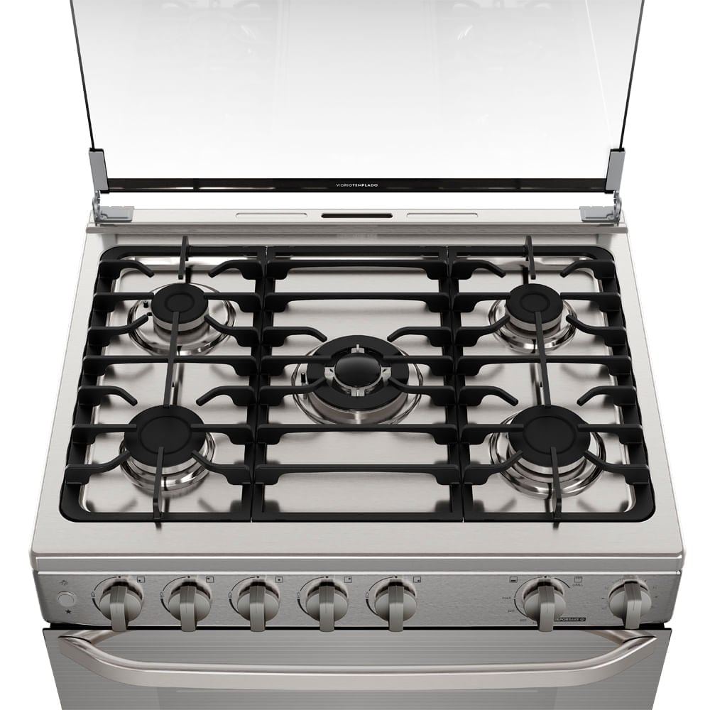 COCINA ELECTROLUX 5 HORNILLAS 76 CM INOX FE5LMR - 7