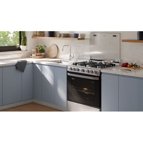 COCINA ELECTROLUX 6 QUEMADORES EFFICIENT VAPORBAKE Y PARRILLA HIERRO FUNDIDO INOX (FE6ISR) - 10