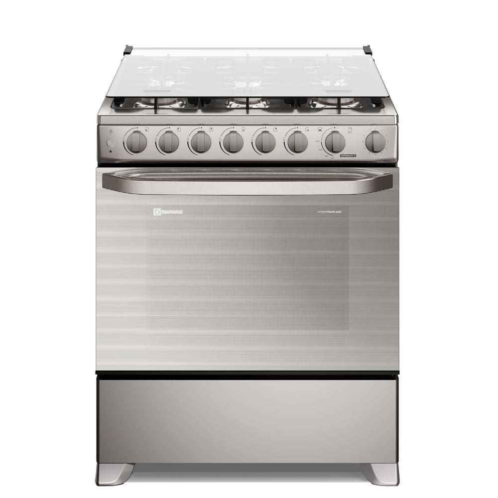 COCINA ELECTROLUX 6 HORNILLAS 76 CM INOX FE6TMR - 1