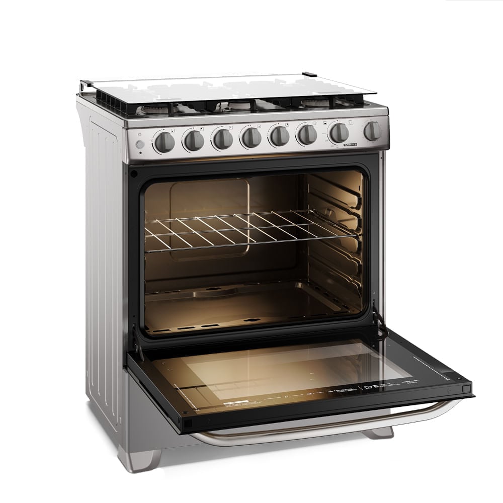 COCINA ELECTROLUX 6 HORNILLAS 76 CM INOX FE6TMR - 3