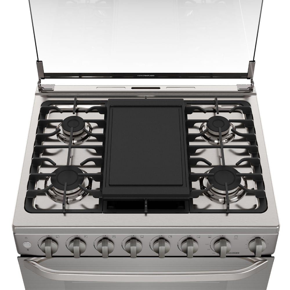 COCINA ELECTROLUX 6 HORNILLAS 76 CM INOX FE6TMR - 8