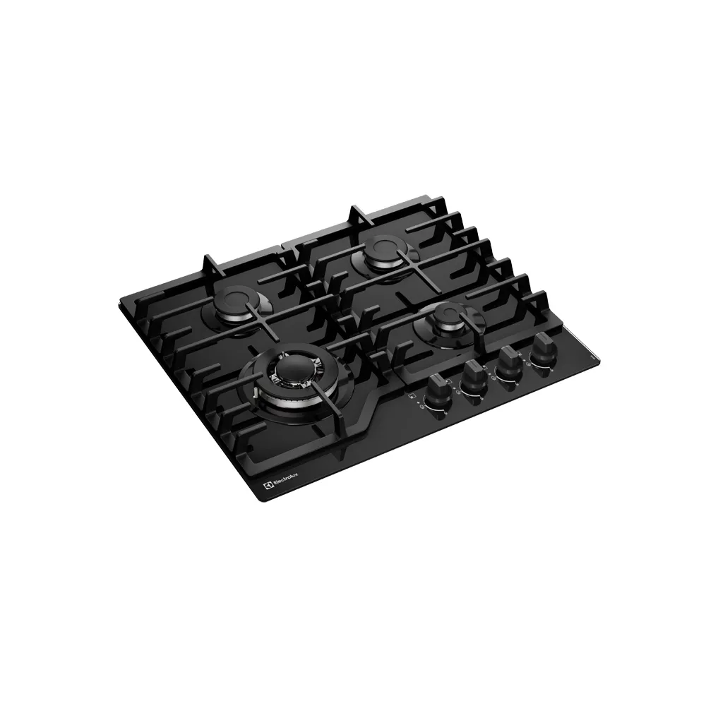 ENCIMERA A GAS 4 HORNILLAS 60CM MESA DE VIDRIO ELECTROLUX KE4CB - 4