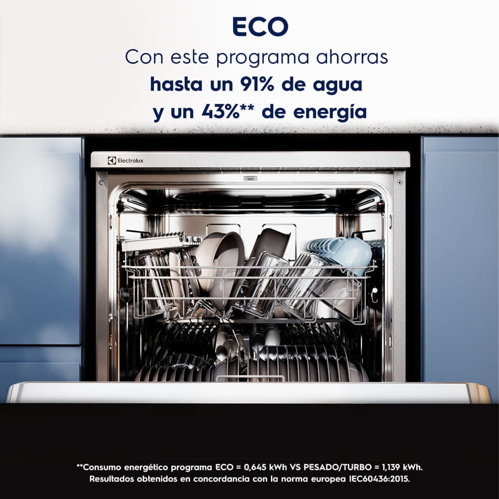 Lavavajillas Freestanding Electrolux 10 Sets Stainless Steel EHFF10E2MSBZG - 7