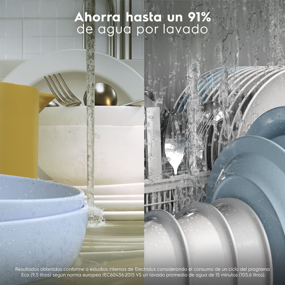 Lavavajillas Freestanding Electrolux 10 Sets Stainless Steel EHFF10E2MSBZG - 8