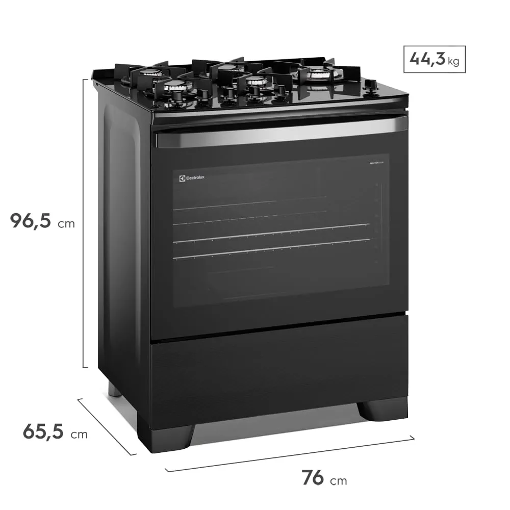 COCINA ELECTROLUX 5 HORNILLAS 76 CM TIMER DIGITAL F5ECB - 3