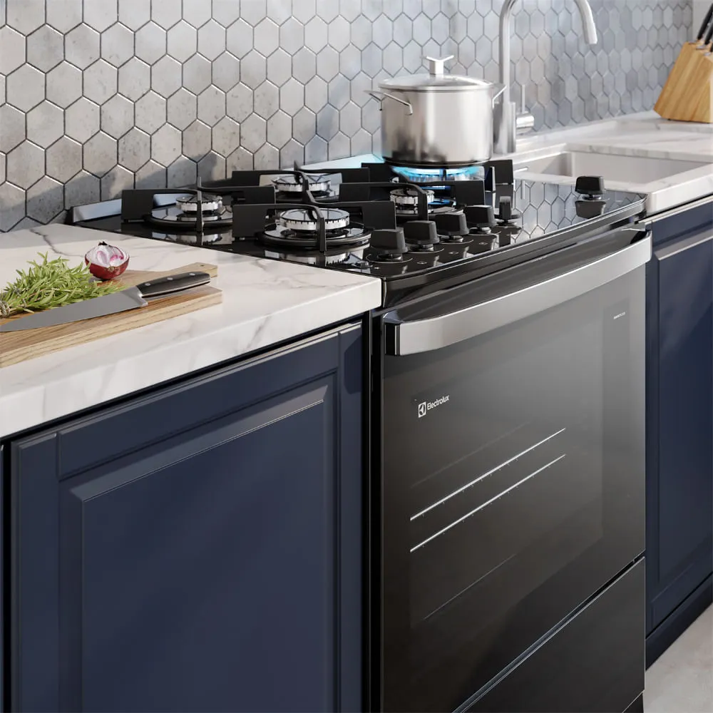 COCINA ELECTROLUX 5 HORNILLAS 76 CM TIMER DIGITAL F5ECB - 8