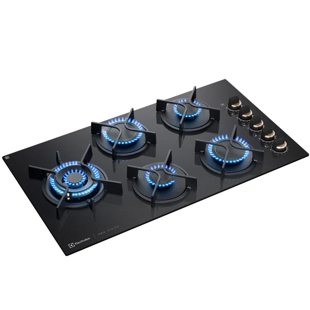 ENCIMERA ELECTROLUX A GAS 5 HORNILLAS 80 CM KE5PS - 3
