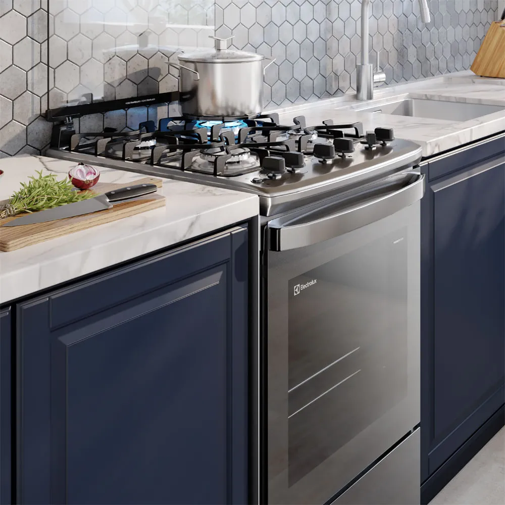 COCINA ELECTROLUX 4 HORNILLAS 56 CM F4ETG - 8