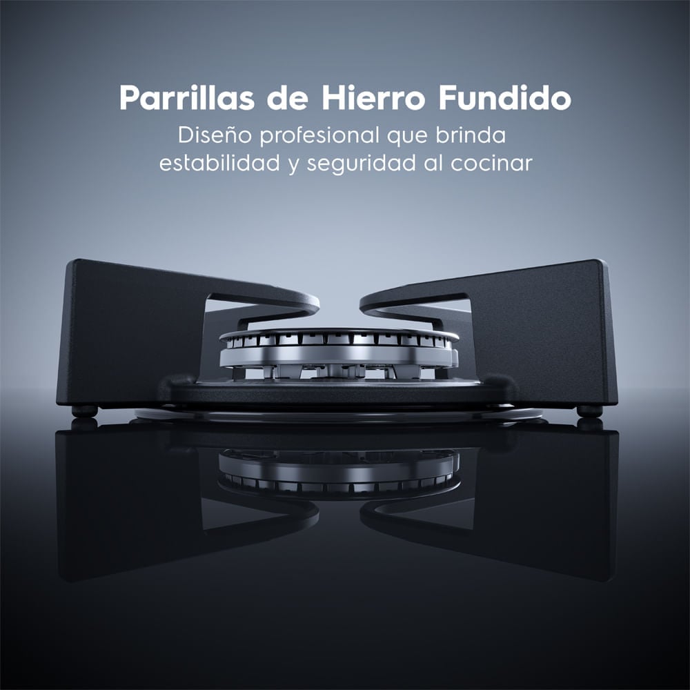 COCINA ELECTROLUX 5 HORNILLAS 76 CM F5EGB - 6