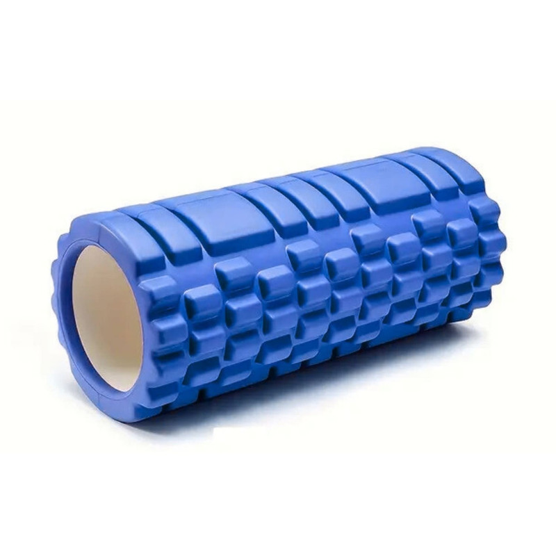 RODILLO DE YOGA FOAM ROLLER DE ESPUMA 33 X 14CM AZUL - 1