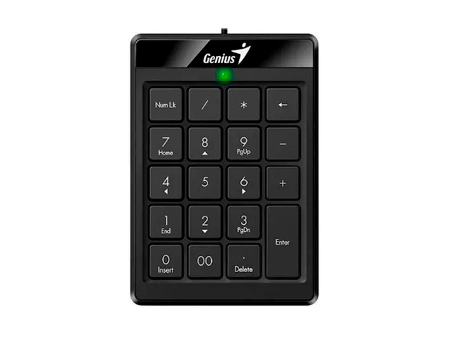 TECLADO NUMERICO GENIUS NUMPAD 110 USB CHOCOLATE KEYS BLACK(31300016400) - 1