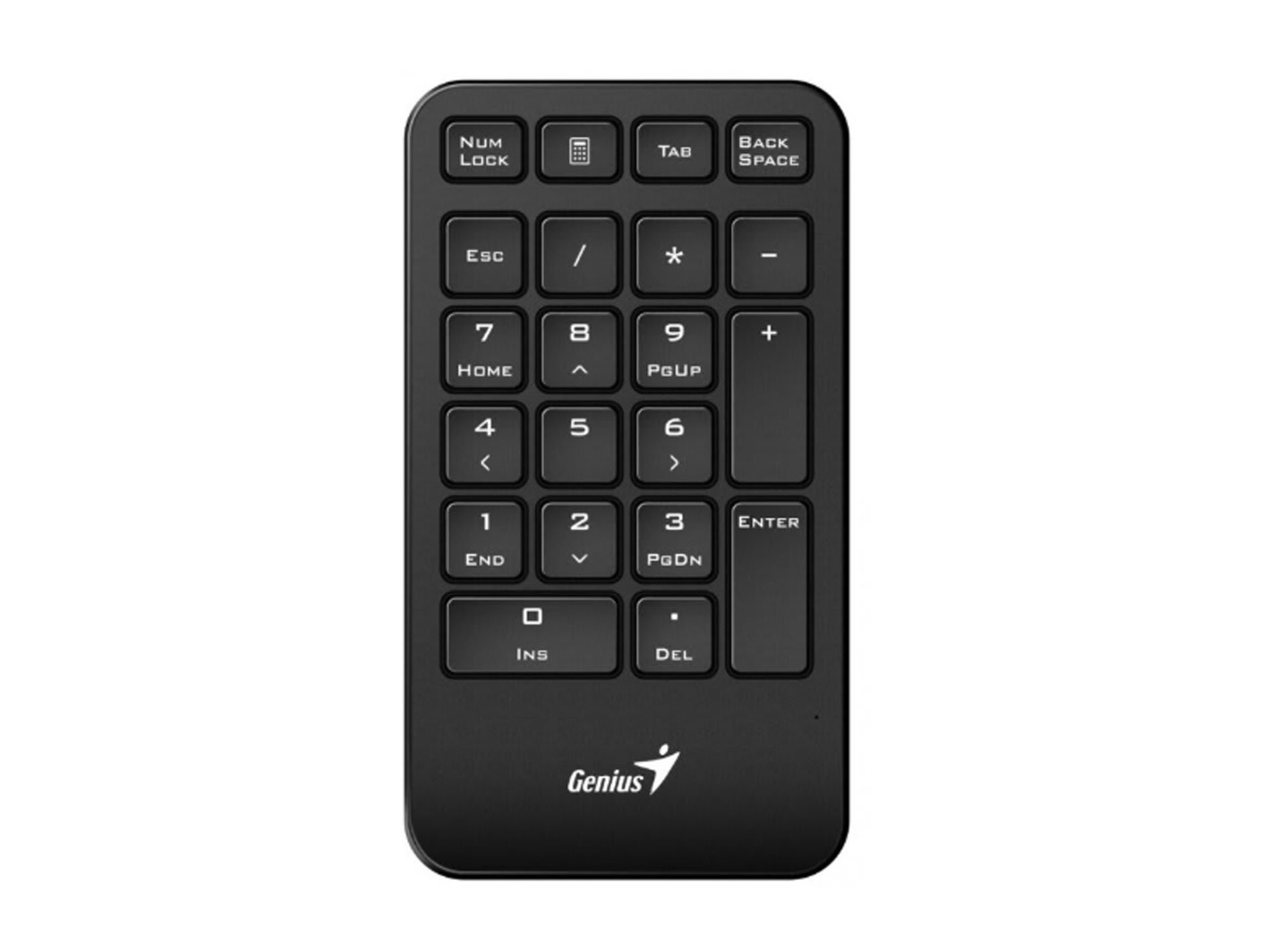 TECLADO NUMERICO GENIUS NUMPAD 1000 WIRELESS C/TECLA COPILOT USB CHOCOLATE KEYS BLACK(31320003400) - 1