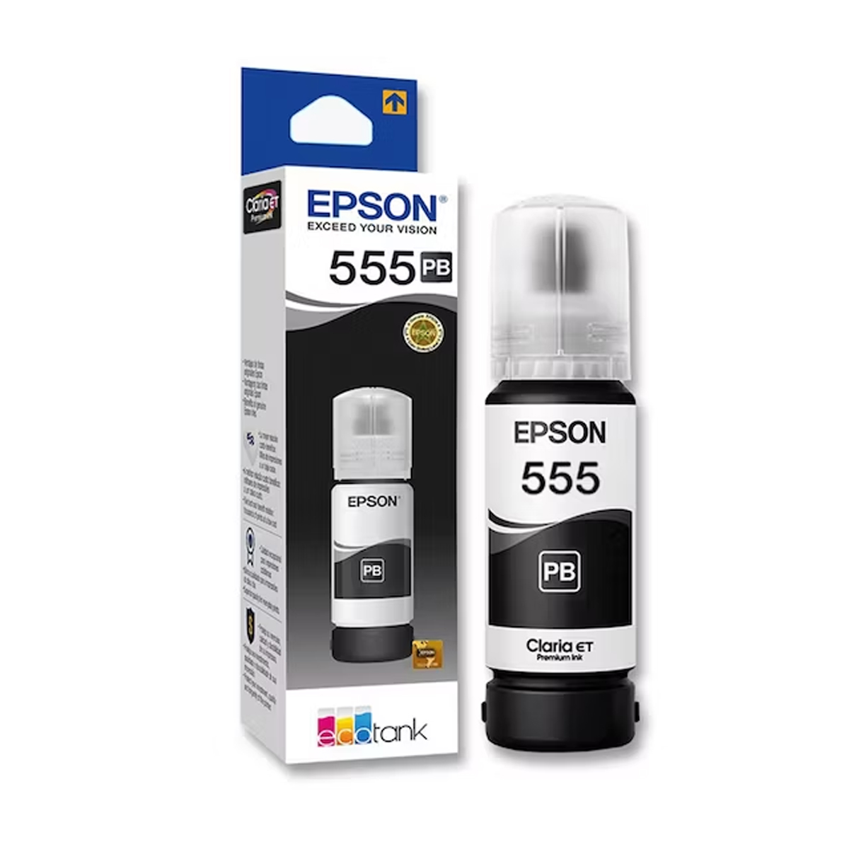 BOTELA DE TINTA EPSON T555120 COLOR NEGRO - 1