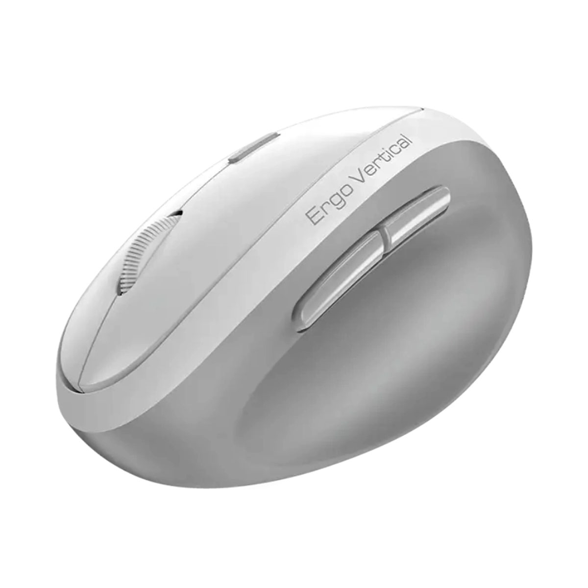 MOUSE GENIUS ERGO 8350S AI COPILOT DUAL WIRELESS/BT VERTICAL 6-BOT SILENT WHITE GREY - 3