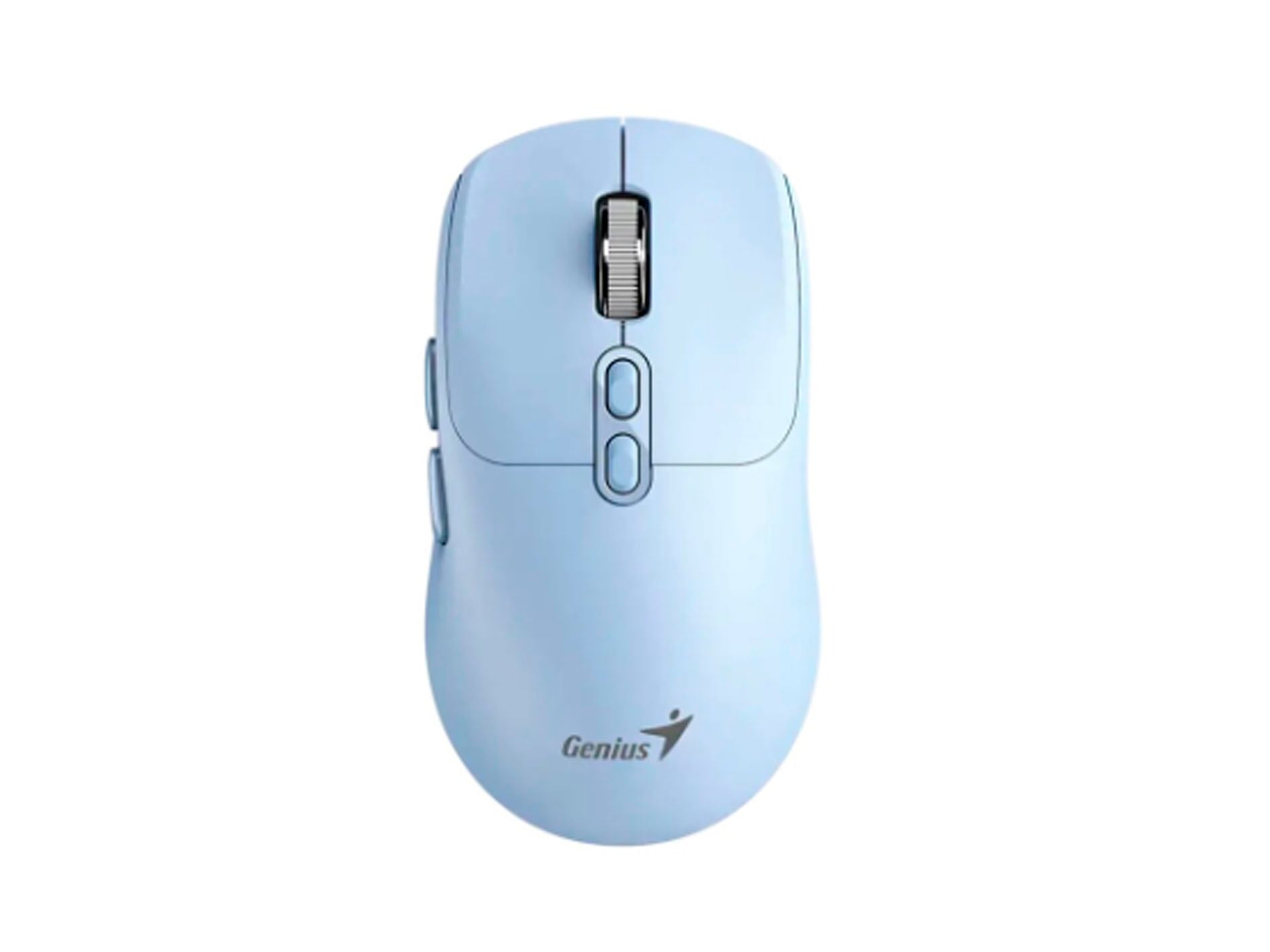 MOUSE GENIUS NX-8080S BT AI COPILOT DUAL WIRELESS/BT SILENT 7-BOT BLUE - 1