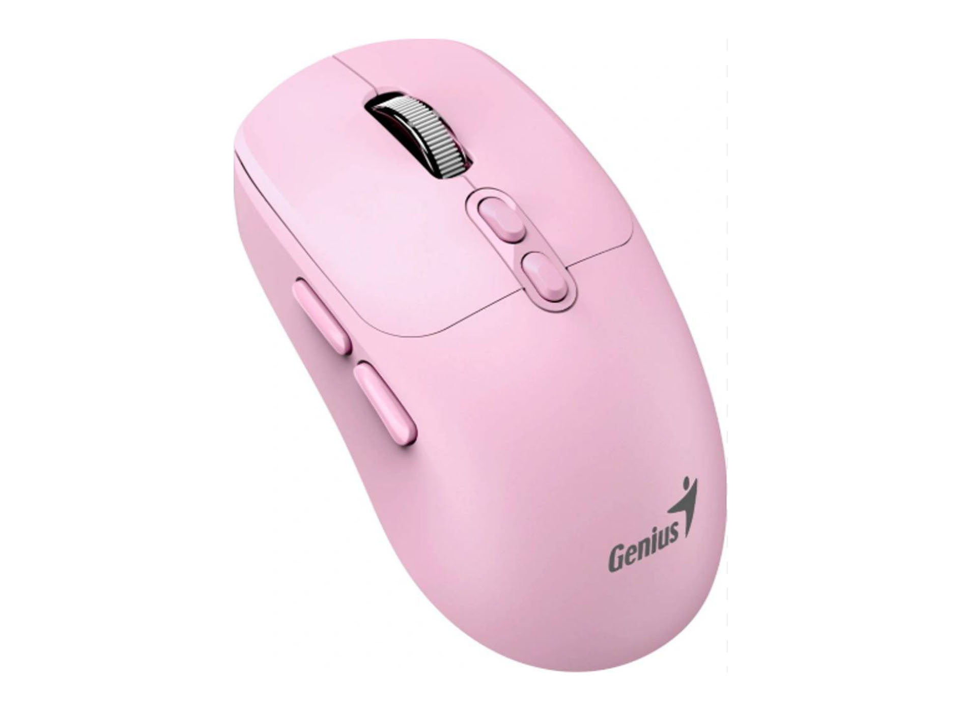 MOUSE GENIUS NX-8080S BT AI COPILOT DUAL WIRELESS/BT SILENT 7-BOT PINK - 2