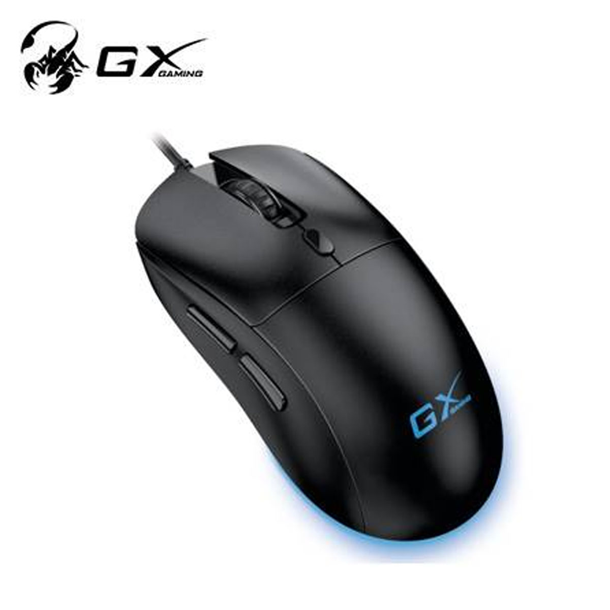MOUSE GENIUS GX SCORPION M500 3600 DPI 6-BOT RGB BLACK - 1
