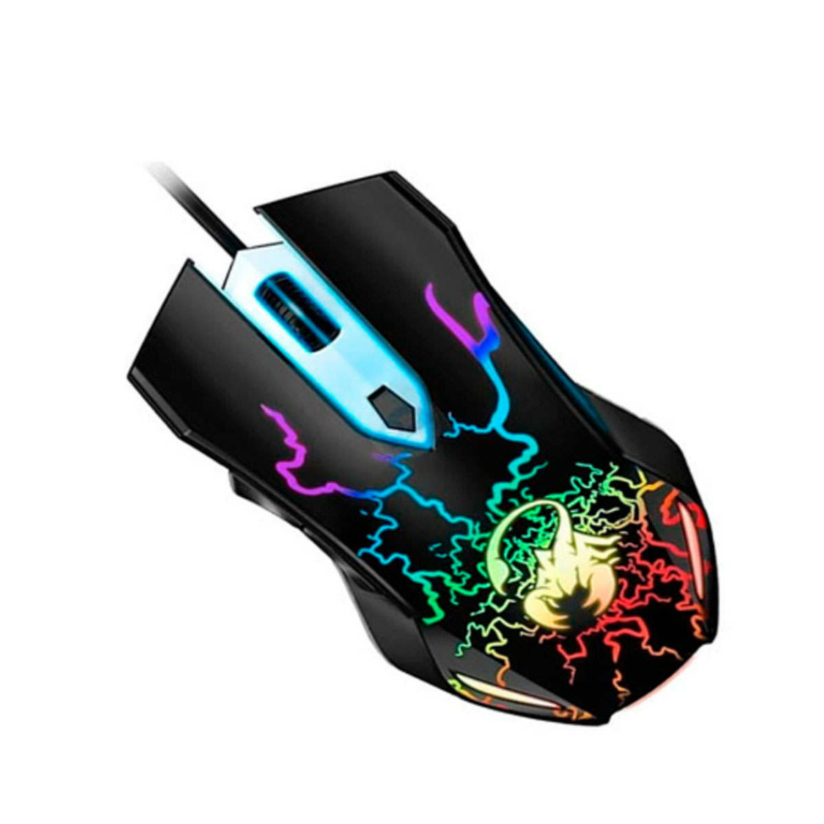 MOUSE GENIUS GX SCORPION SPEAR 2000 DPI 6-BOT RGB BLACK - 2