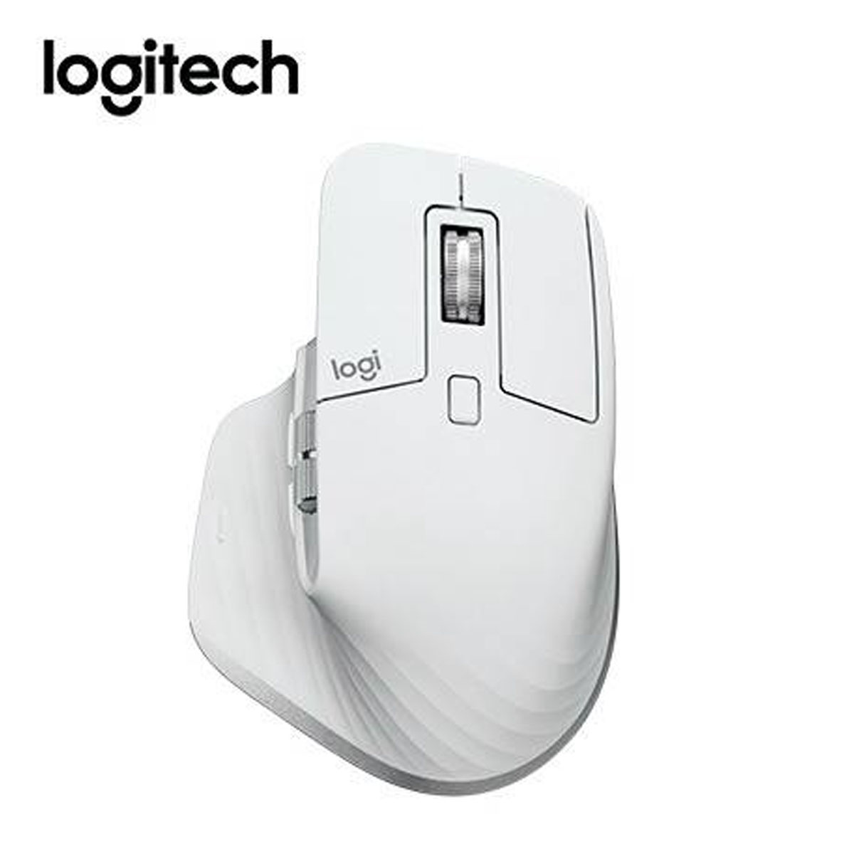 MOUSE LOGITECH MX MASTER 3S WIRELESS/BLUETOOTH 8K USB-C PALE GREY - 1