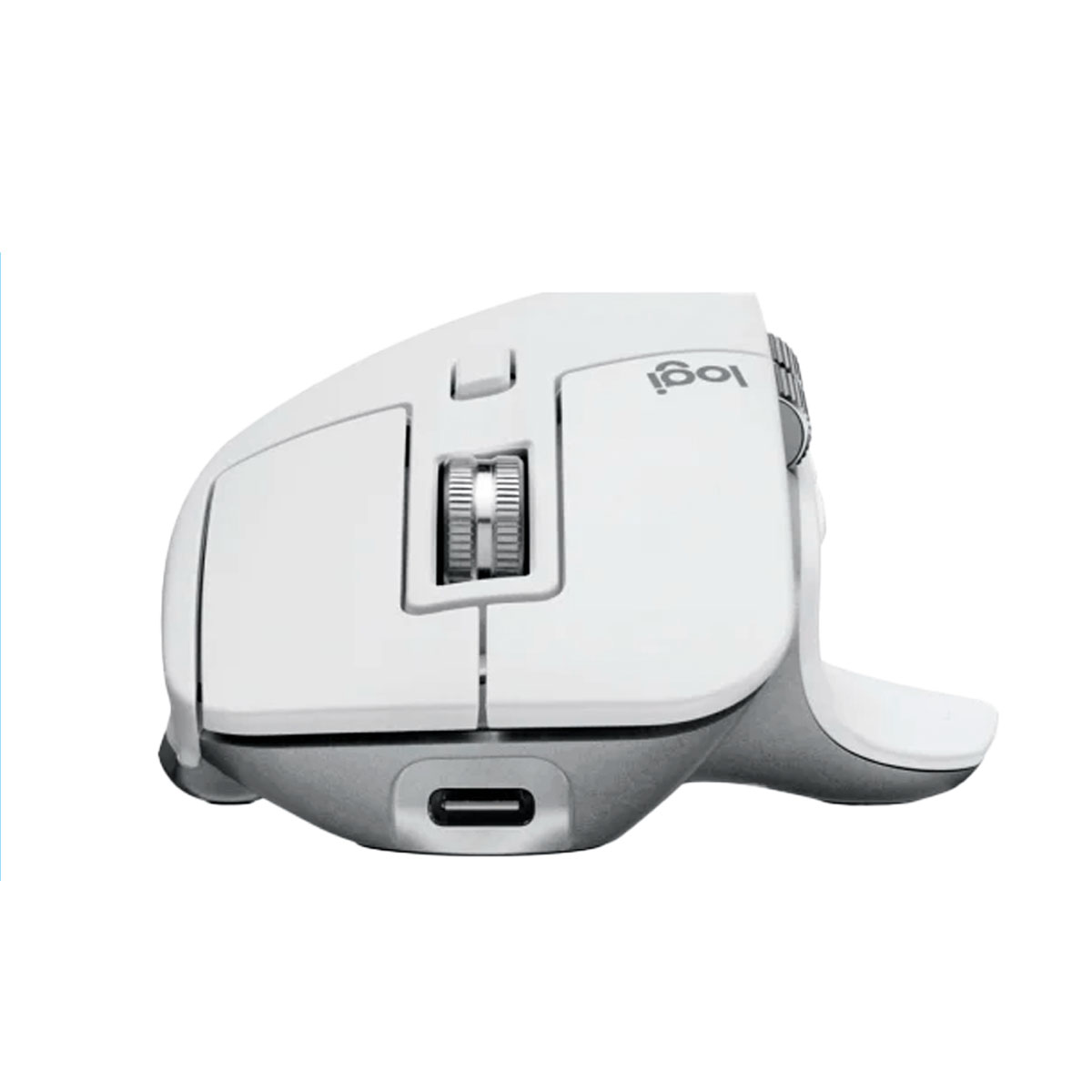 MOUSE LOGITECH MX MASTER 3S WIRELESS/BLUETOOTH 8K USB-C PALE GREY - 3