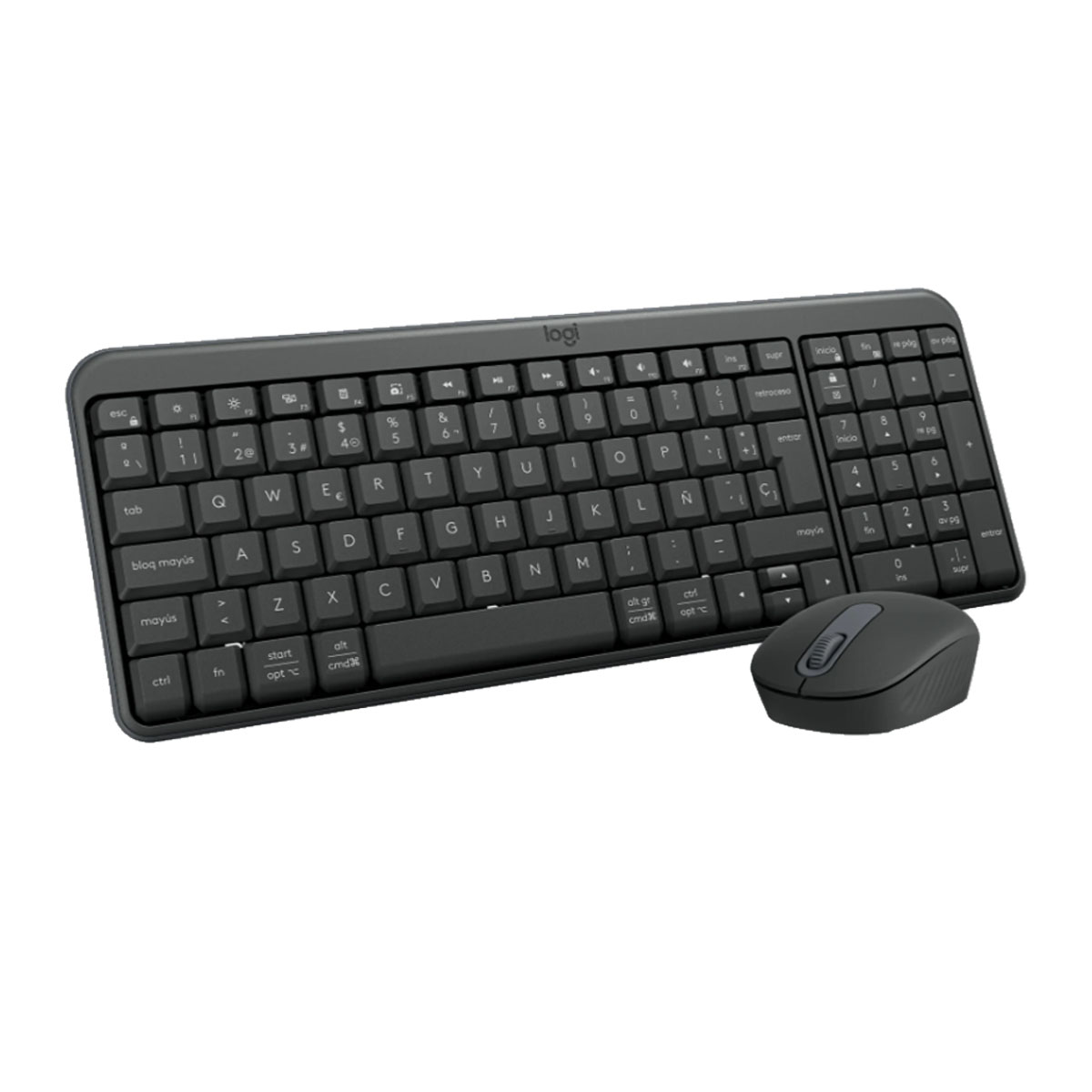 TECLADO LOGITECH + MOUSE MK250 BLUETOOTH NEGRO - 2