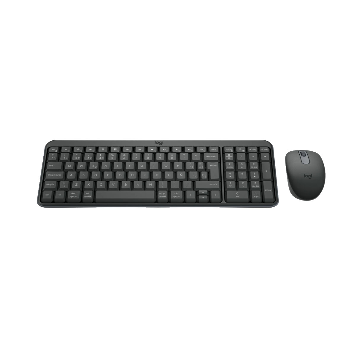 TECLADO LOGITECH + MOUSE MK250 BLUETOOTH NEGRO - 3