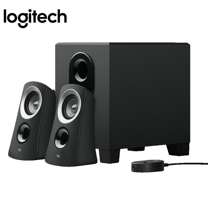 PARLANTE LOGITECH Z313 2.1 25W 220V BLACK - 1