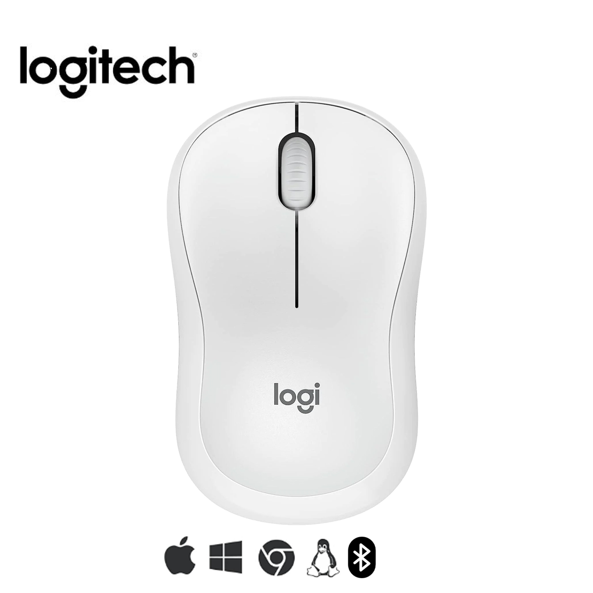 COMBO TECLADO K250 Y MOUSE M240 BT INALÁMBRICO BLANCO - 3