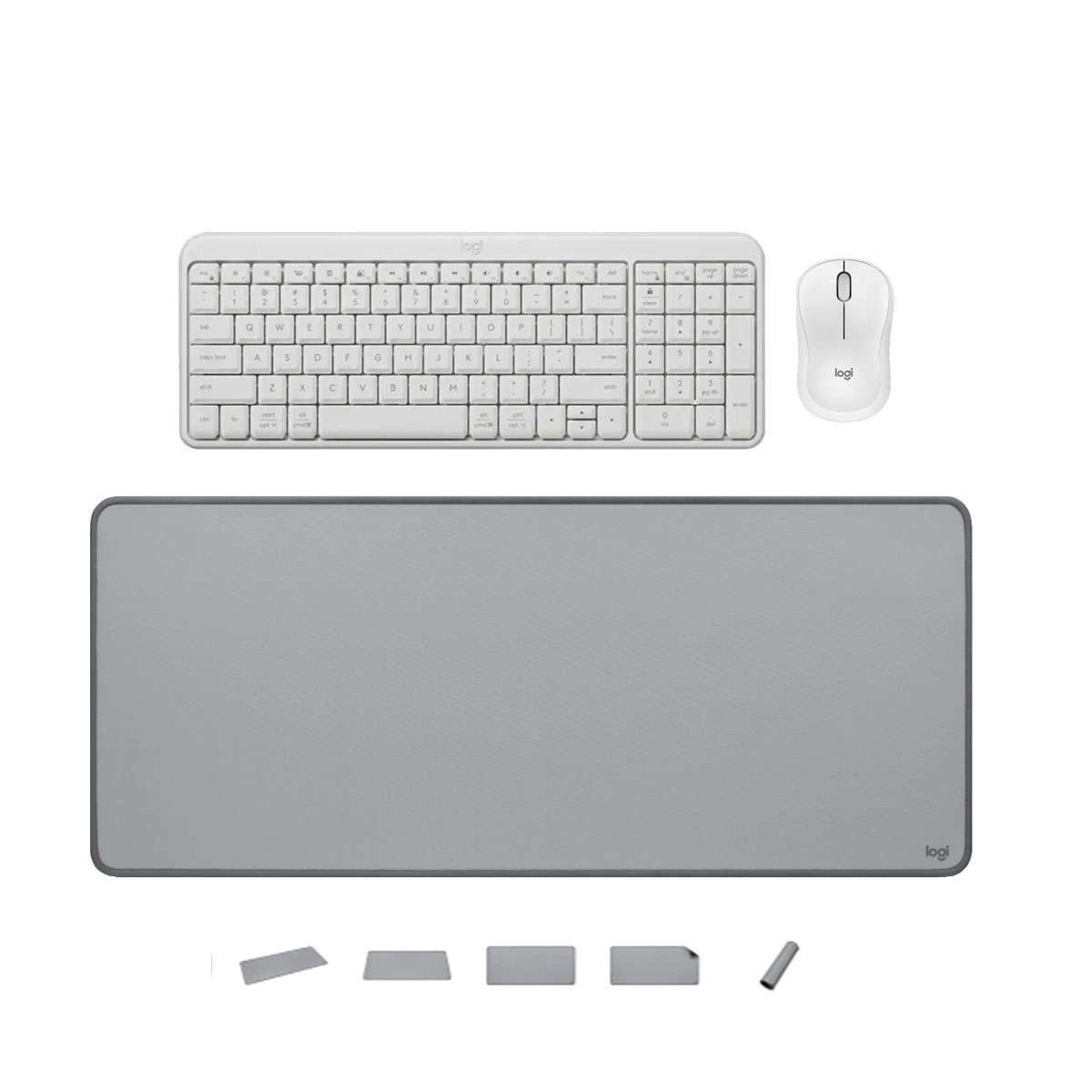 COMBO  LOGITECH TECLADO K250 + MOUSE M240 +PAD MOUSE 300X700 - 1