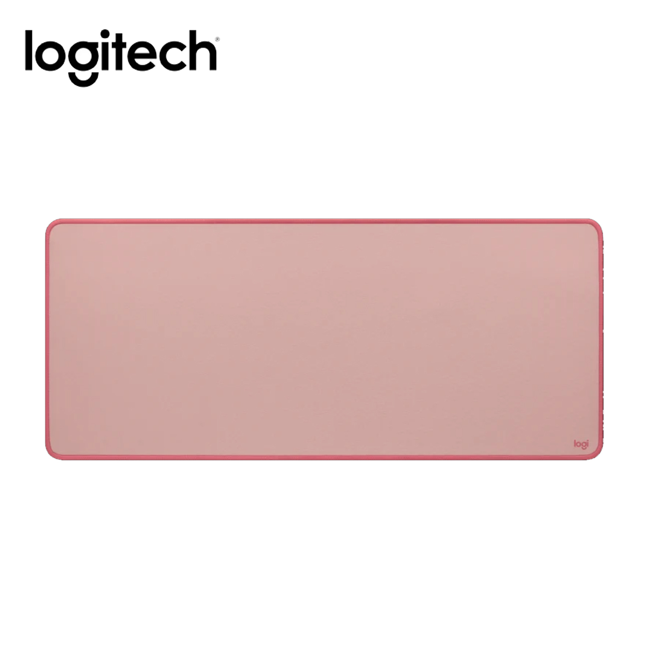 COMBO LOGITECH TECLADO K250 + MOUSE M196 +PAD MOUSE ROSADO - 5