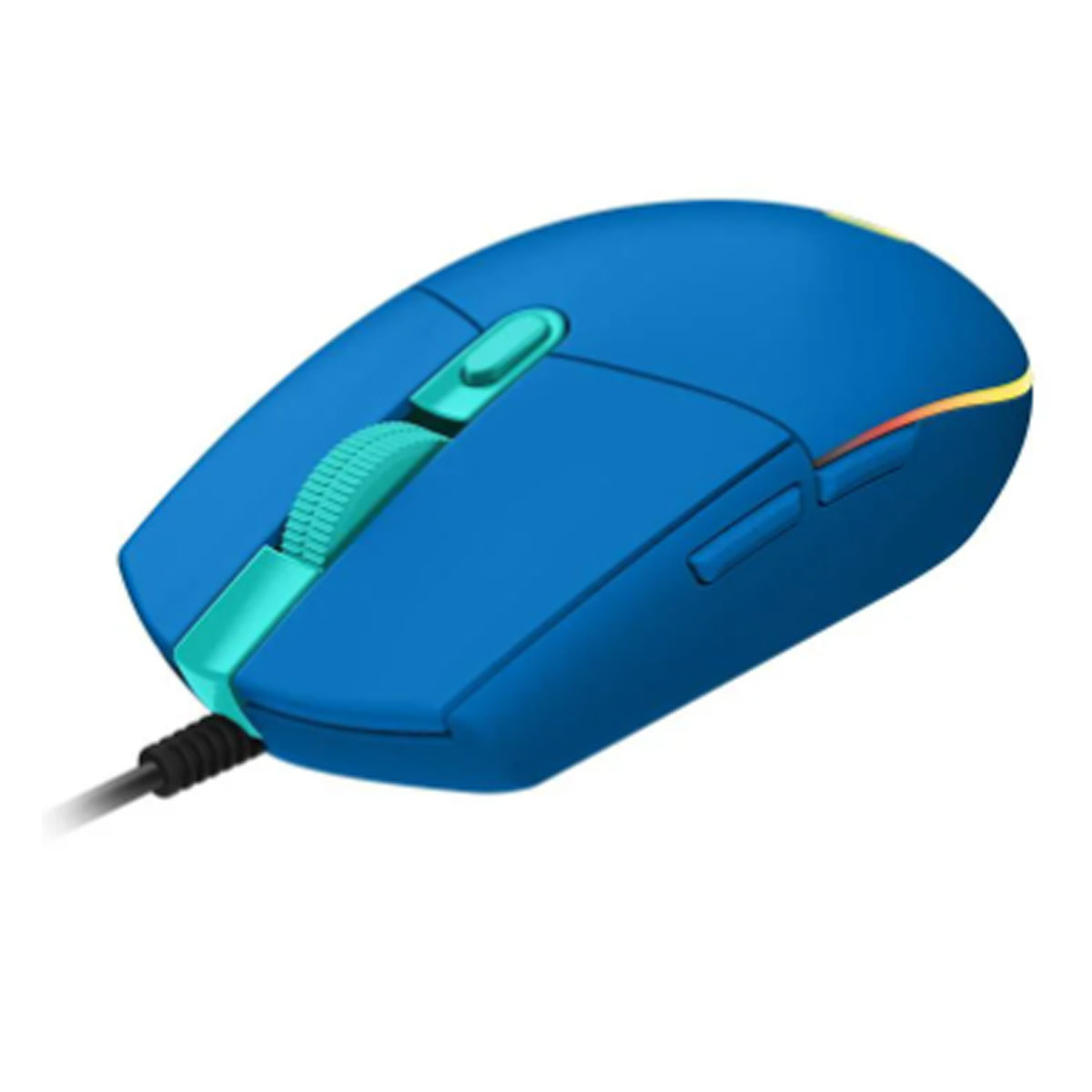 COMBO LOGITECH MOUSE G203 AZUL Y PAD MOUSE 200X230 ROSADO - 2