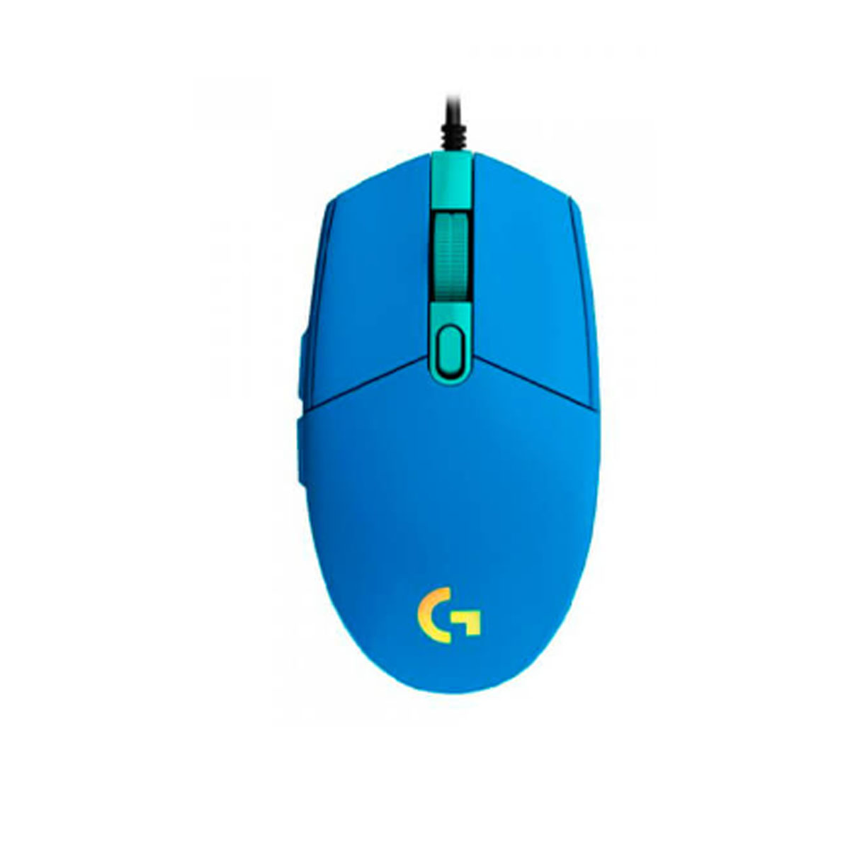 COMBO LOGITECH MOUSE G203 AZUL Y PAD MOUSE 200X230 NEGRO - 4