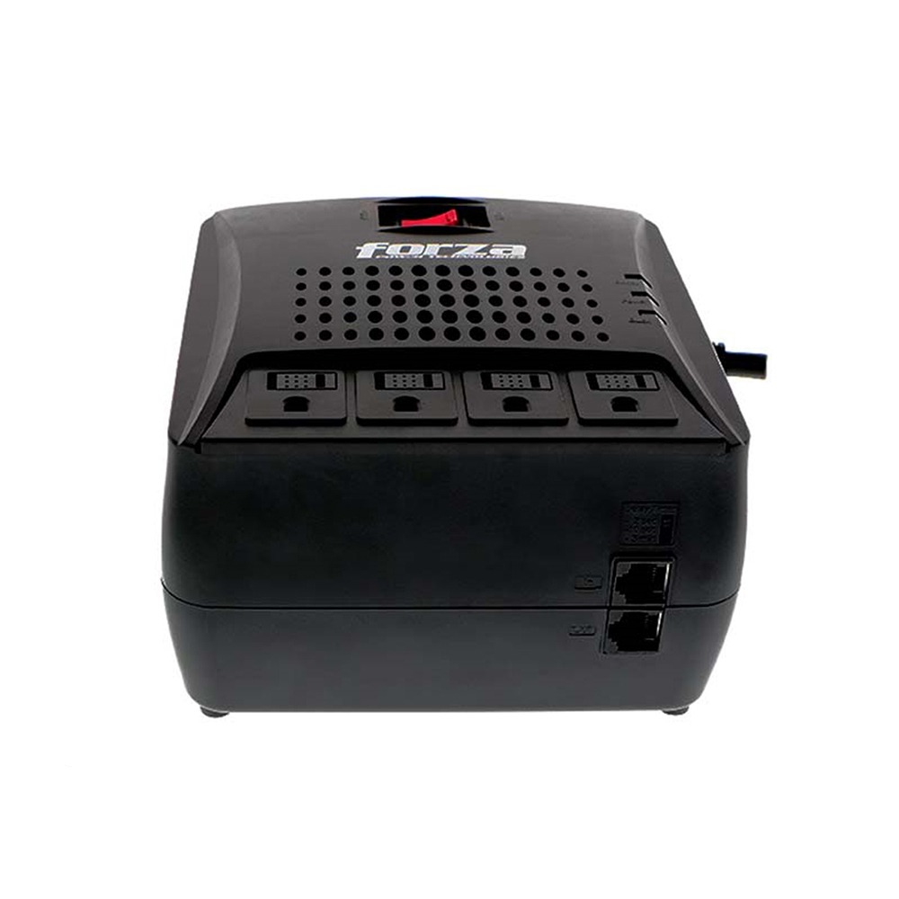 ESTABILIZADOR FORZA 3000VA MODELO FVR-3002 NEGRO - 1