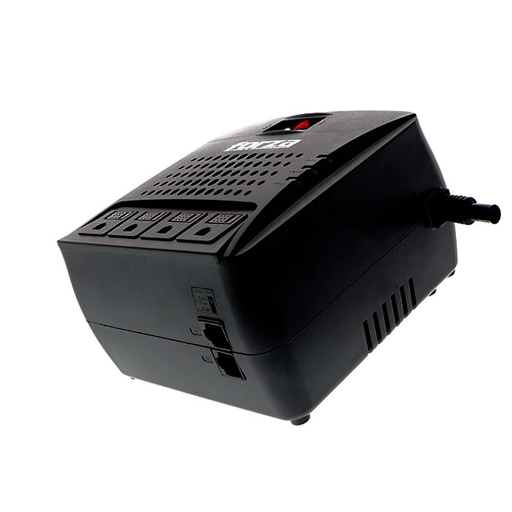 ESTABILIZADOR FORZA 3000VA MODELO FVR-3002 NEGRO - 2