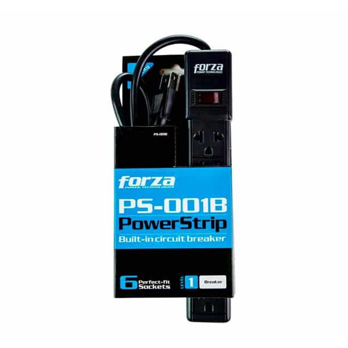 SUPRESOR DE PICO FORZA PS-001B 6 TOMAS - 2