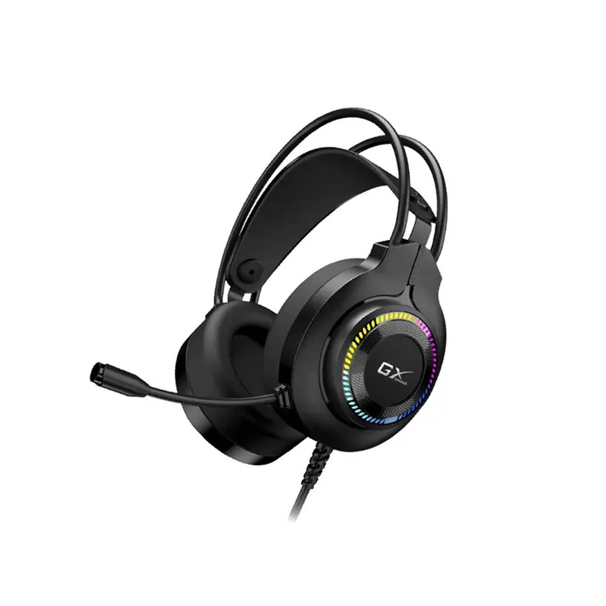 AUDIFONO C/MICROF. GENIUS GX HS-GX580U 50MM RGB BLACK - 2