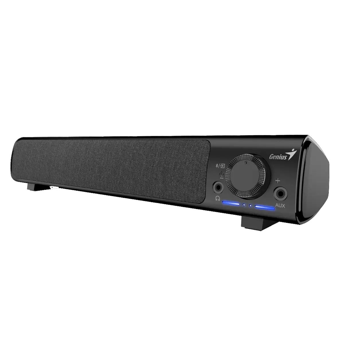 PARLANTE GENIUS SOUND BAR 220BT 4W WIRELESS BLUETOOTH AUX-IN 3.5MM USB-A/USB-C BLACK - 1
