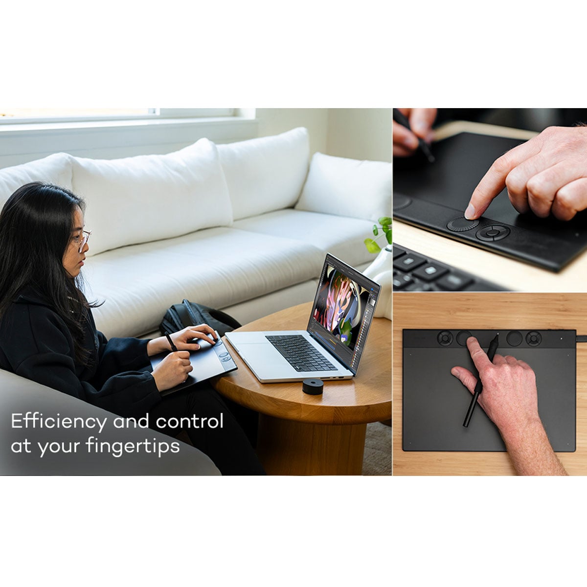 TABLETA DIGITALIZADORA WACOM INTUOS PRO SMALL 2025 PTK470K0A - 4