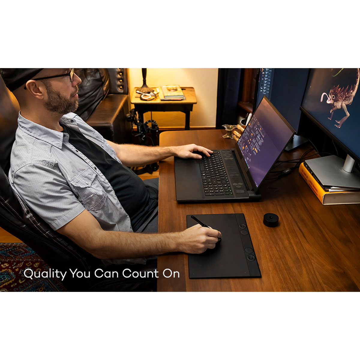 TABLETA DIGITALIZADORA WACOM INTUOS PRO SMALL 2025 PTK470K0A - 5