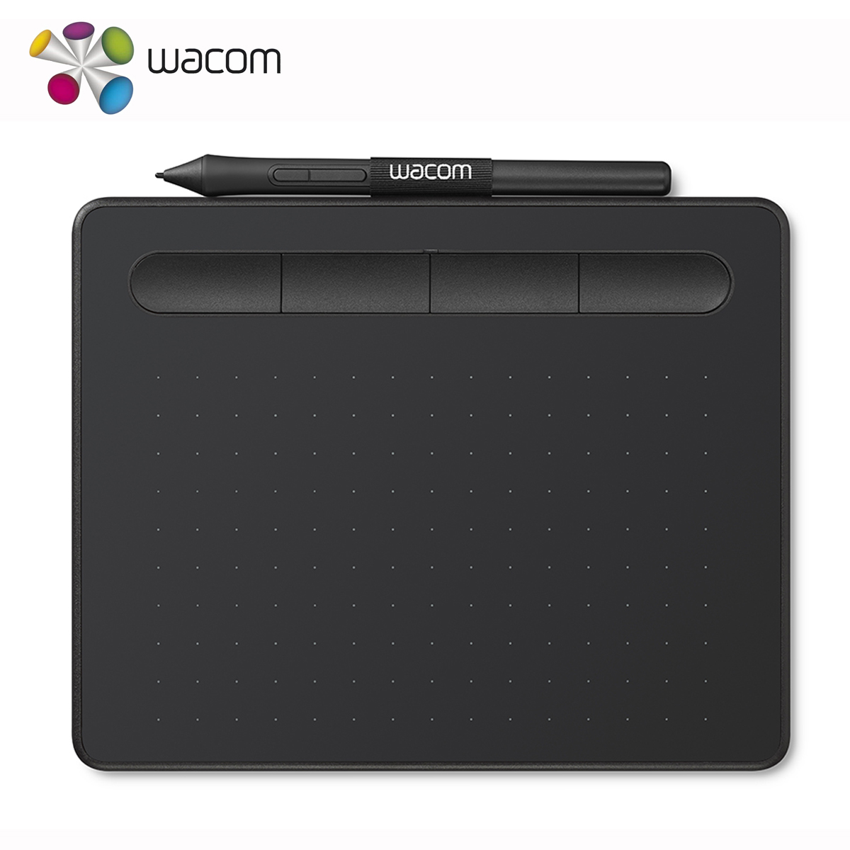 TABLETA GRÁFICA WACOM INTUOS CTL4100 SMALL COLOR NEGRO - 1
