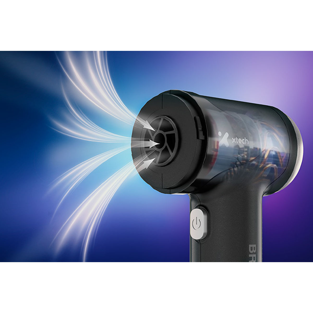 ASPIRADORA Y SOPLADORA DE AIRE INALÁMBRICA 2 EN 1 CON MOTOR SIN ESCOBILLAS DE 60.000 RPM XTA-811 - 4