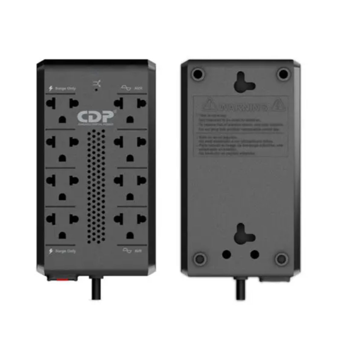ESTABILIZADOR CDP RAVR1008I 1000VA/500W 8 SALIDAS (RAVR1008I) - 2