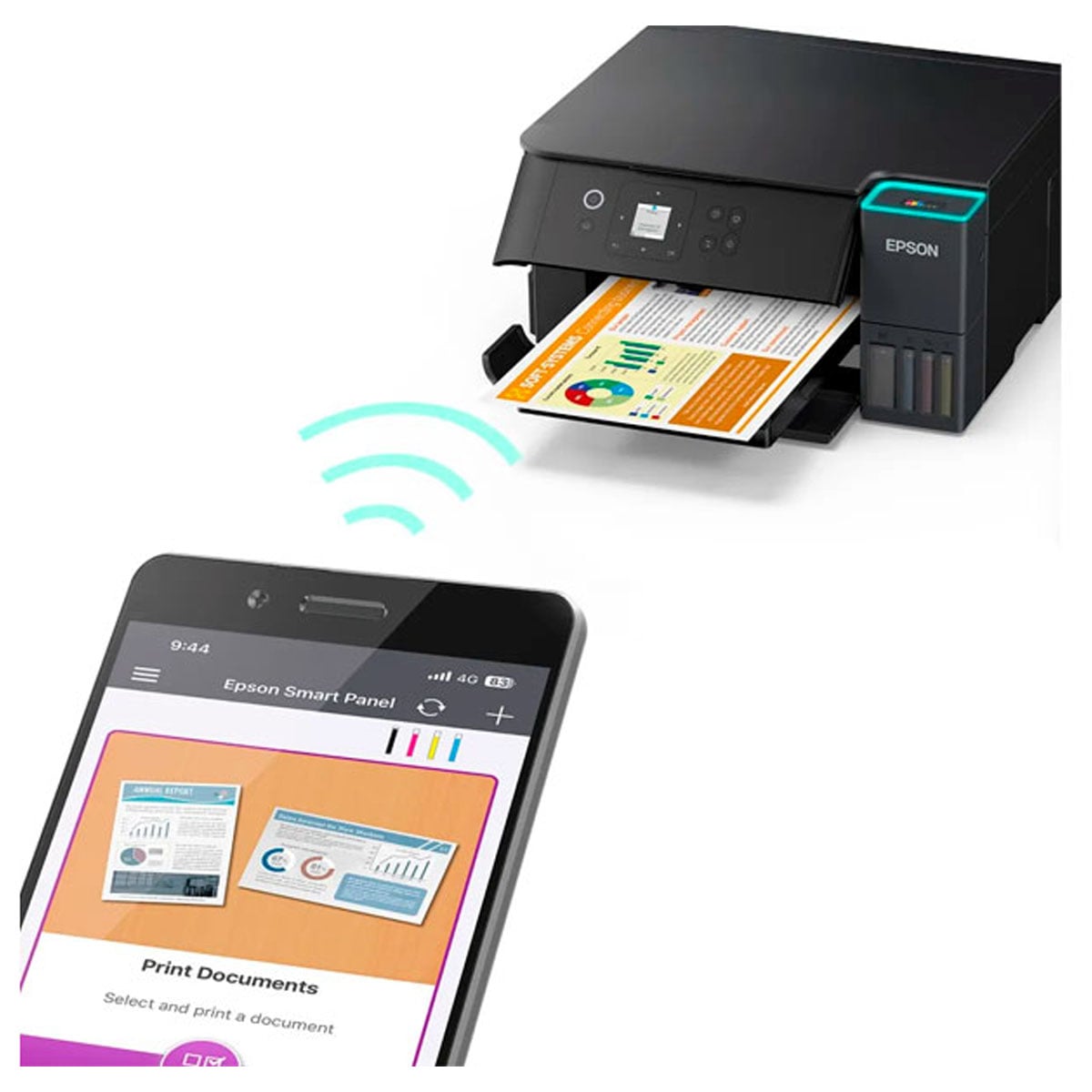 ECOTANK L4360 IMPRESORA MULTIFUNCIONAL A COLOR WI-FI Y DUPLEX - 4