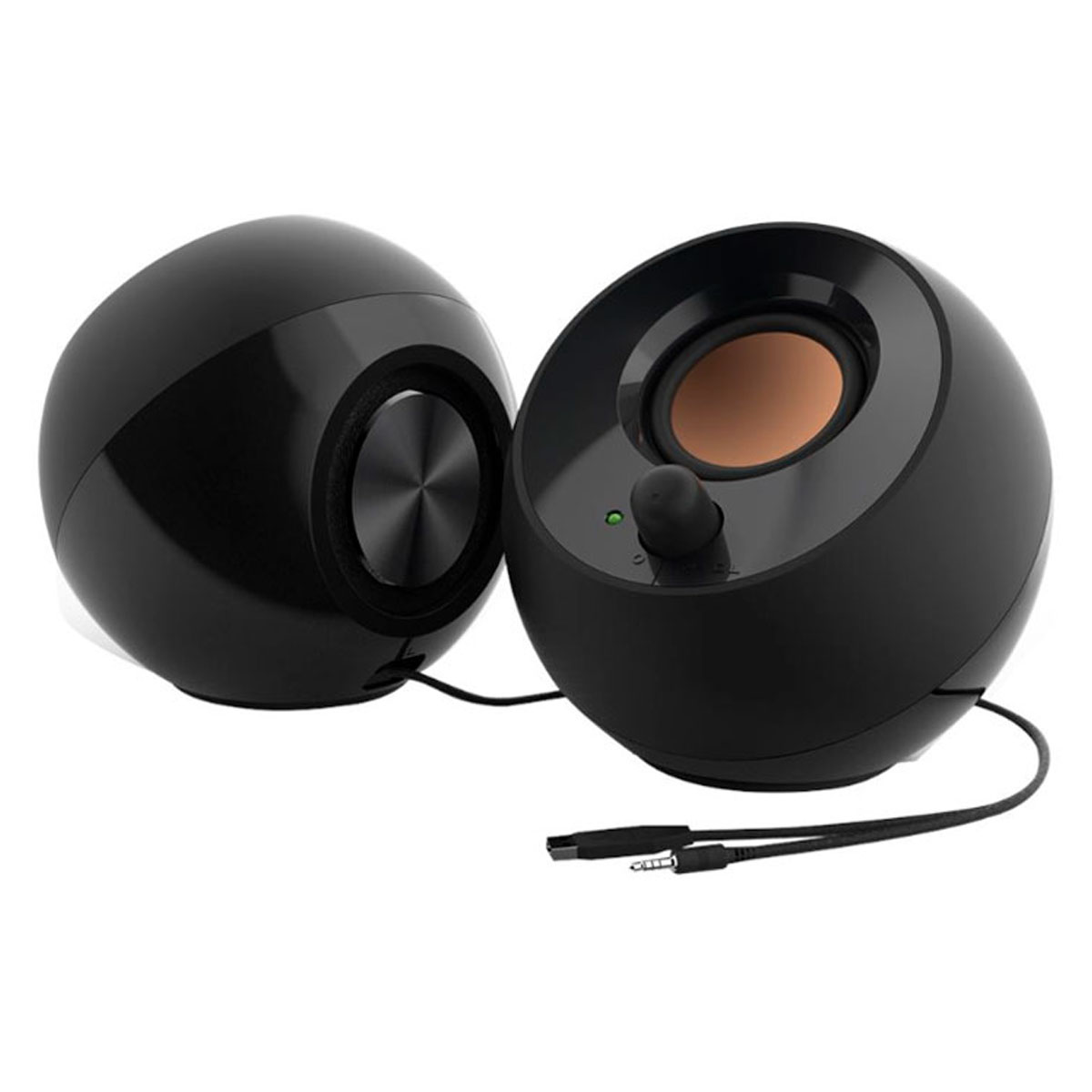 PARLANTE CREATIVE PEBBLE 2.0 4.4W 3.5MM USB-POWER BLACK - 3
