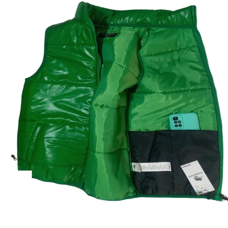 CHALECO HOMBRE MASSERANO VERDE MANZANA CHLCO 004 PUFFER IMPERMIABLE M - 4