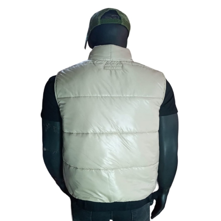 CHALECO HOMBRE MASSERANO BEIGE CHLCO 004 PUFFER IMPERMIABLE XXL - 2